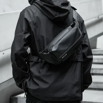 2023 Водонепроницаемая мужская сумка через плечо премиум-класса на молнии, противоугонная сумка для iPad с диагональю 7,9 дюйма, многофункциональные модные молодежные сумки-слинги для улицы