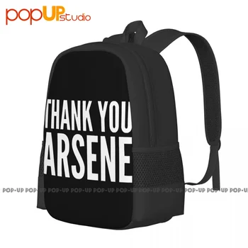 Спасибо Arsene Wenger Рюкзак Большой емкости Пляжная сумка с принтом Экологичная Школьная спортивная сумка 1