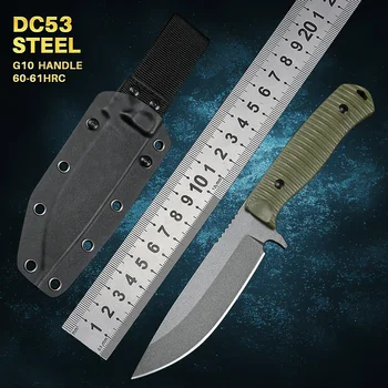 DC53 Сталь BM539 Универсальные Ножи С Фиксированным Лезвием Охотничий Нож Выживания Тактический Военный Для Кемпинга На Открытом Воздухе Самообороны И EDC