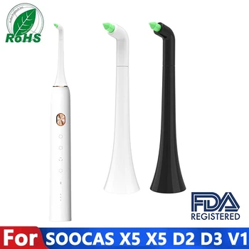 Сменные Головки зубных Щеток С водяной нитью Для Xiaomi Soocas Soocare V1 V2 X3Pro X3U D2 X5 V1 X3 X3P Электрические Головки Зубных Щеток