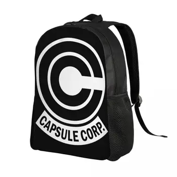 Рюкзак для путешествий Anime Capsule Corp, женский, мужской, школьный, для ноутбука, для студентов колледжа, сумки-рюкзаки