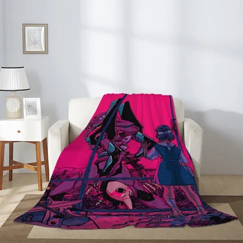 Аниме-одеяло E-Evangelion, Одеяла для декоративного дивана, Одеяла и накидки на двуспальную кровать, летнее одеяло, пушистый плед на заказ