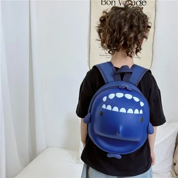 Детский рюкзак с твердой оболочкой, Новая корейская версия 2023 года, модная сумка большой емкости, сумки для маленьких книг для мальчиков и девочек из детского сада