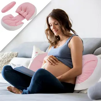 Подушки для беременных Для сна Подушка для беременных Поддержка живота Поясничная подушка в форме ракушки Подушка для беременных Принадлежности для беременных 1