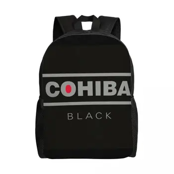 Изготовленные на заказ кубинские сигары, рюкзаки с логотипом Cohiba, мужская Женская модная сумка для книг для школы, сумки для колледжа 0