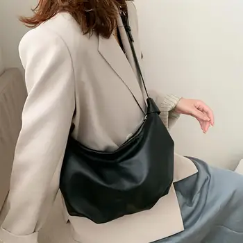 Сумка-слинг из искусственной кожи, женская сумка через плечо, женская сумка 2020, простая женская повседневная сумка для женщин