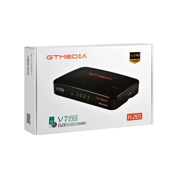 40 шт./лот GTmedia V7 Pro Combo dvb-t2 dvb-s2 Спутниковый Ресивер H.265 USB Wifi 1080P V7 pro Телеприставка 3