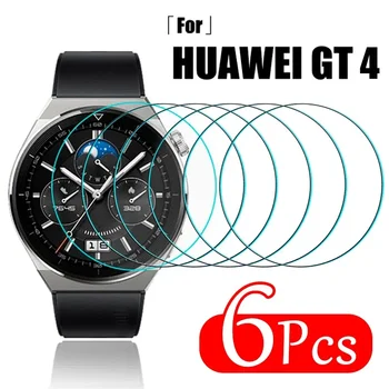 HD Прозрачная пленка из Закаленного Стекла для Huawei Watch GT 4 Smartwatch Защита экрана Взрывозащищенная для Huawei GT 4 37 мм 41 мм