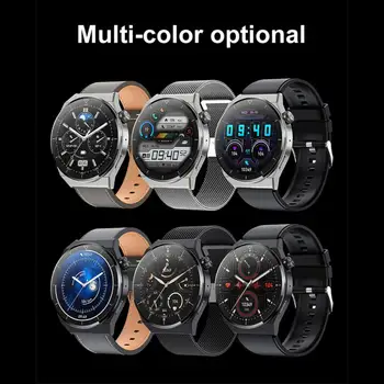 1/2/3ШТ Новые часы GT3 Смарт-часы мужские NFC Водонепроницаемый спортивный фитнес-трекер Call Smartwatch Man для Android 1