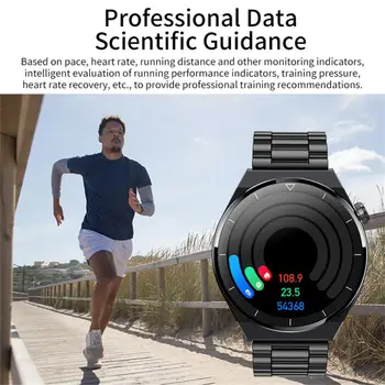 1/2/3ШТ Новые часы GT3 Смарт-часы мужские NFC Водонепроницаемый спортивный фитнес-трекер Call Smartwatch Man для Android 4