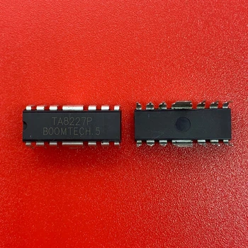 10 шт./Новый оригинальный подлинный TA8227P UTC8227 двойной аудио чип питания прямой штекер DIP14