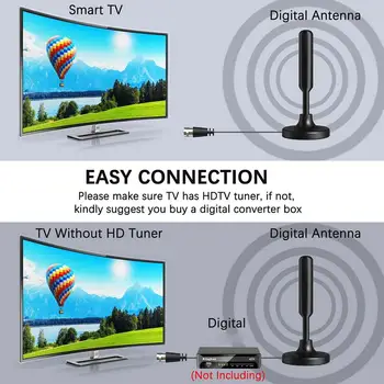 Цифровая телевизионная антенна для цифрового телевидения, антенны усилителя сигнала в помещении, бесплатные каналы дальнего действия, электронные устройства, HD-антенна, антенна 0