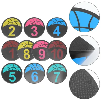 Цифровая табличка с логотипом Футбольное снаряжение Тренировочные диски для вывески инструмента Футбольные маркеры Soccer Ball