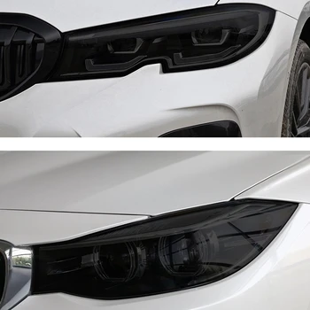 Крышка передней фары автомобиля, защитная пленка из ТПУ для BMW 3 серии G20 G21 2019 2020 2021 3