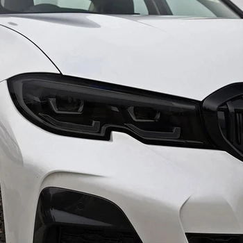 Крышка передней фары автомобиля, защитная пленка из ТПУ для BMW 3 серии G20 G21 2019 2020 2021 4