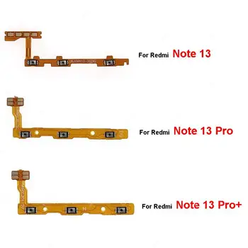 Гибкий кабель для увеличения громкости Xiaomi Redmi Note 13 Pro Plus, гибкий кабель для увеличения громкости, боковой переключатель, Гибкая лента, Запчасти для ремонта