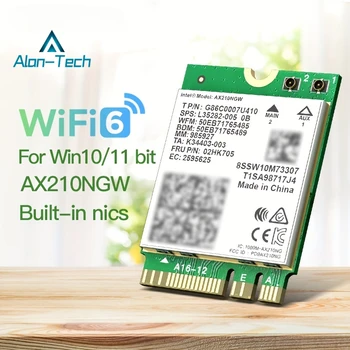 Обновите свой ноутбук до новейшей сети Wi-Fi 6E с помощью беспроводного модуля AX210NGW 11AX! 0