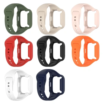 Ремешки для часов Redmi Watch3 Для женщин, мужчин, девочек, мягкие силиконовые браслеты, сменные аксессуары для ремешков