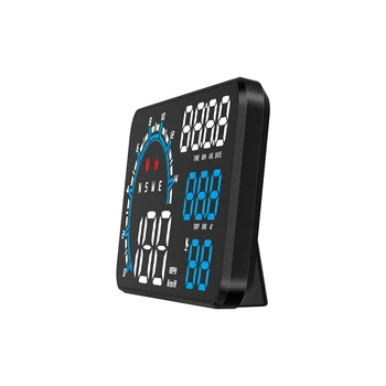 G11 HUD-дисплей GPS-спидометр с сигнализацией о превышении скорости для универсальных аксессуаров для гибридных автомобилей с электрическим топливом 2