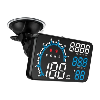 G11 HUD-дисплей GPS-спидометр с сигнализацией о превышении скорости для универсальных аксессуаров для гибридных автомобилей с электрическим топливом 3