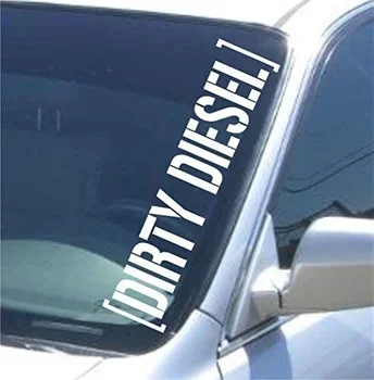 Для большой грязной дизельной версии автомобиля 602 Окно грузовика Надпись на лобовом стекле Наклейка с надписью Отличительные знаки Наклейки