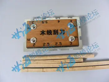 Набор инструментов для изготовления деревянных моделей Wood line scraper 1