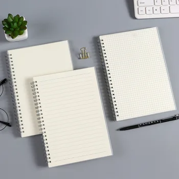 Стильный высококачественный блокнот A5 / A6 с сетчатой бумагой для письма и рисования - отлично подходит для студентов и блокнота для ведения дневника