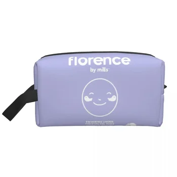 Дорожная сумка для туалетных принадлежностей Florence By Mills, портативный косметический органайзер для макияжа для женщин, чехол для косметического комплекта Dopp 1