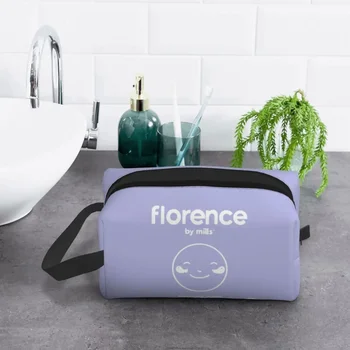 Дорожная сумка для туалетных принадлежностей Florence By Mills, портативный косметический органайзер для макияжа для женщин, чехол для косметического комплекта Dopp 5