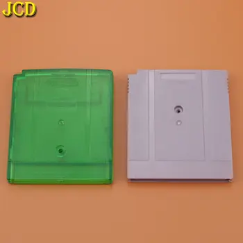 JCD Прозрачная Зеленая /Серая Замена для GBA SP С Корпусом Игрового Картриджа с винтом для корпуса Игровой карты GB GBA GBC GBP