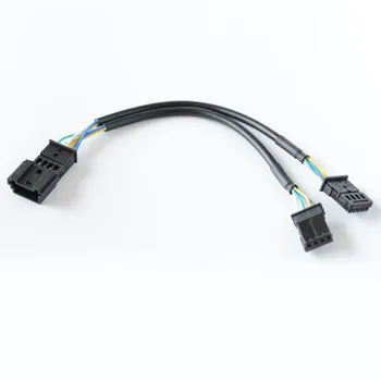 15 см Сенсорный Контроллер NBT ECU Y Splitter Cable Провод Для BMW F10 F10 F18 F20 F30 F06 F12 F1 ECU Y Splitter Cable Адаптер 0