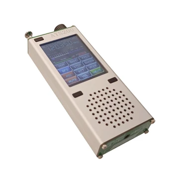 Новый Авиационный Радиоприемник ATS200 FM SI4732 + ESP32 + Bluetooth + 2,4-дюймовый Сенсорный дисплей FM, AM, LSB, USB С Многорежимным приемом Прочный 0