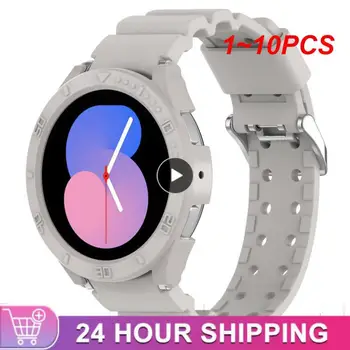 1-10 шт. Ремешок + защитный чехол для Galaxy Watch5 Watch4 Классический браслет на запястье, смарт-часы, ремешок для часов Galaxy