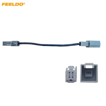 Автомобильный аудиовход FEELDO, провод для передачи мультимедийных данных, оригинальный USB-адаптер от мужчины к женщине для Toyota Camry, USB-кабель # HQ6895