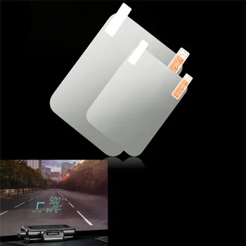 Автомобильная светоотражающая пленка HUD Head Up Display System Film OBD II Дисплей превышения скорости расхода топлива Автоаксессуары