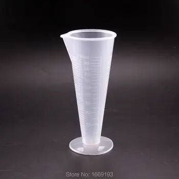 Мерный стаканчик объемом 100 мл, производство из пищевого пластика, нетоксичный, безвкусный, прямые продажи