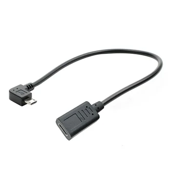 Кабель-адаптер USB-разъем C-типа, штекер Micro USB, отправить напрямую 30 см