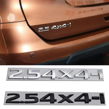 2.5 4X4-i Логотип Автомобиля Задняя Эмблема Наклейка для Nissan X-trail Almera Sylphy Altima Sentra Qashqai Значок Авто На Багажник Наклейка