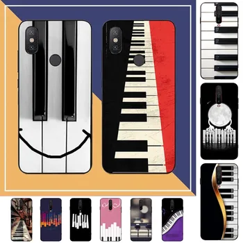 Клавиши пианино ноты Чехол Для Телефона Redmi Note 4 X 5 A 6 7 8 Pro T 9 Pro 9S 10 Pro 11 Pro 11S 11Epro PocoM3pro