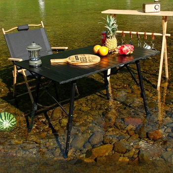 Универсальный и легкий походный стол, выдвижной и тактический, идеально подходит для кемпинга, барбекю, приключений на природе, выбора отдыхающих