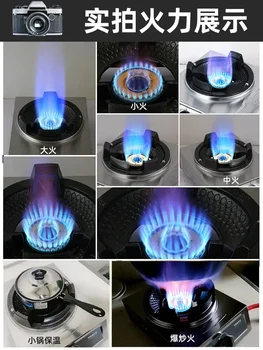 Газовая плита Furious fire с одной плитой, работающая на сжиженном газе, бытовая энергосберегающая коммерческая газовая плита среднего и высокого давления 3