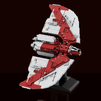 Gobricks Interstellars Treks T-6 Shuttle Bricks Модель Типа 6 Шаттлов Космический Корабль Строительные Блоки Набор Сборочных Игрушек для Детей