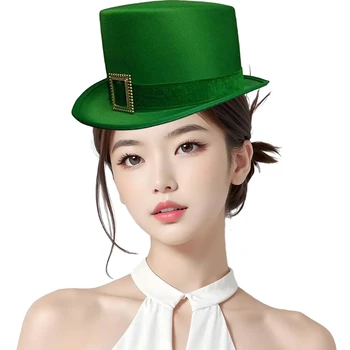 Y166 Ирландский День Патрика, забавная шляпа к ирландскому национальному дню, шляпа для карнавалов, индивидуальность