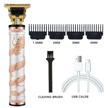 Машинки для стрижки волос Мужской Электрический Триммер для волос USB Аккумуляторная Аккумуляторная Бритва Мужской Парикмахерский станок для стрижки волос