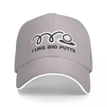 Забавная цитата по гольфу, мне нравятся большие клюшки, кепка для дальнобойщика, винтажная кепка Snapback для унисекс-кепки, подходит для любого размера