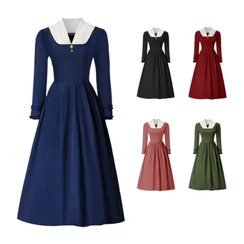 2023 Новое платье Аддамс, косплей для девочек, детские черные готические платья, костюмы для косплея на Хэллоуин, женская одежда с длинными рукавами