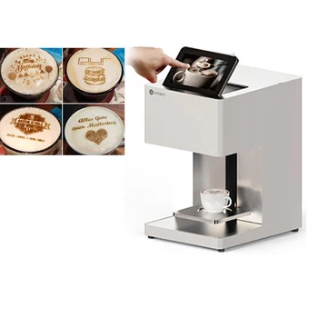Цифровой принтер для печати кофе со съедобными чернилами, Бумажная пена, 3D принтер для печати селфи 3