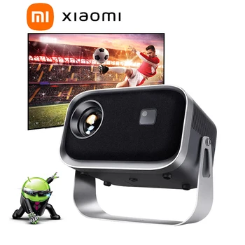 Мини-проектор Xiaomi, WIFI, портативный домашний кинотеатр, проектор для кинотеатров Smart TV, синхронизация с телефоном Android, светодиодные проекторы для фильмов в формате 4k