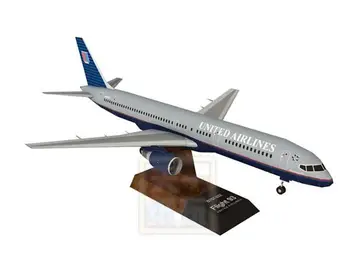 Boeing 757 Самолет 3D Бумажная модель DIY Ручной Класс Оригами Игрушка