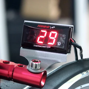 Универсальный измеритель температуры воды для мотоцикла с ЖК-дисплеем, Цифровой гигрометр, прибор для измерения температуры, датчик термометра, модификация мотоцикла